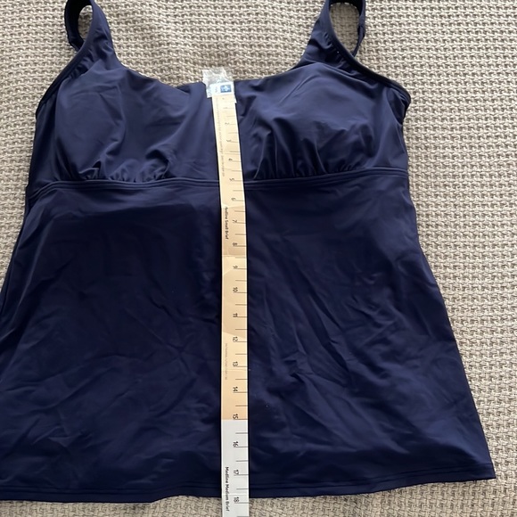 NWOT Women's Lands' End Tankini Top Sz 16DD - Picture 9 of 10